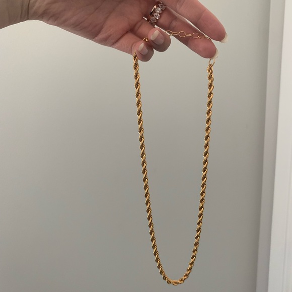 AUREUM Delicate Gold Chain Necklace | New - Picture 2 of 3